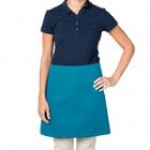 Intedge Orange Poly-Cotton 4-Way Waist Apron - 38