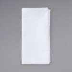 Intedge White 65/35 Polycotton Blend Cloth Napkins, 22 Intedge White 65/35 Polycotton Blend Cloth Napkins, 22