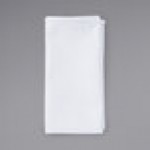 Intedge White 65/35 Polycotton Blend Cloth Napkins, 22 Intedge White 65/35 Polycotton Blend Cloth Napkins, 22