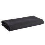 Intedge Black 65/35 Polycotton Blend Cloth Napkins, 20 Intedge Black 65/35 Polycotton Blend Cloth Napkins, 20