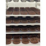 Baker's Lane 24 Cup 3.8 oz. Glazed Aluminized Steel Muffin / Cupcake Pan - 14