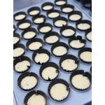 Baker's Lane 24 Cup 3.8 oz. Glazed Aluminized Steel Muffin / Cupcake Pan - 14