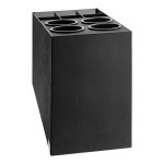 Vollrath CTNFO-06 Countertop Napkin Dispenser / Organizer with 4 Cylinders