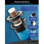 San Jamar C5450C Sentry In-Counter 8 - 44 oz. Cup Dispenser - 23 1/2 San Jamar C5450C Sentry In-Counter 8 - 44 oz. Cup Dispenser - 23 1/2