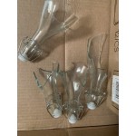 Acopa 35 oz. Customizable Clear Glass Bottle with Wire Bail Swing Top Lid - 12/Case Acopa 35 oz. Customizable Clear Glass Bottle with Wire Bail Swing Top Lid - 12/Case
