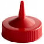 Vollrath 4913-02 Traex® Red Single Tip Wide Mouth Bottle Cap Vollrath 4913-02 Traex® Red Single Tip Wide Mouth Bottle Cap