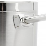Vollrath 3707 Centurion 7 Qt. Stainless Steel Sauce Pan with Aluminum-Clad Bottom