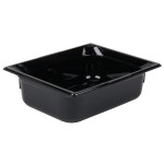 Vollrath 8024420 Super Pan® 1/2 Size Black Polycarbonate Food Pan - 4