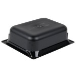 Vollrath 8024420 Super Pan® 1/2 Size Black Polycarbonate Food Pan - 4