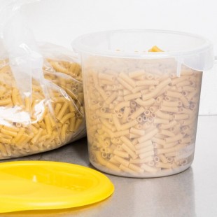 Rubbermaid® 4 Qt. Translucent Round Polypropylene Food Storage Container