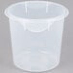 Rubbermaid® 4 Qt. Translucent Round Polypropylene Food Storage Container Rubbermaid® 4 Qt. Translucent Round Polypropylene Food Storage Container