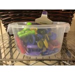 Rubbermaid® 4 Qt. Translucent Round Polypropylene Food Storage Container Rubbermaid® 4 Qt. Translucent Round Polypropylene Food Storage Container