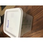 Choice 12, 18, and 22 Qt. White Square Polypropylene Food Storage Container Lid Choice 12, 18, and 22 Qt. White Square Polypropylene Food Storage Container Lid