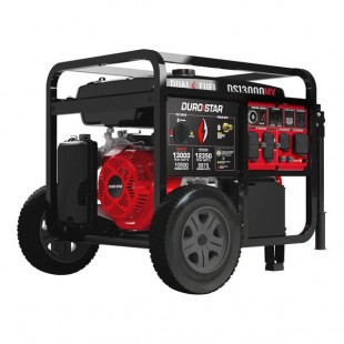 DuroStar 500 CC Dual Fuel Portable Generator with CO Alert DS13000MX - 13,000/10,500W, 120/240V DuroStar 500 CC Dual Fuel Portable Generator with CO Alert DS13000MX - 13,000/10,500W, 120/240V