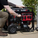 DuroStar 500 CC Dual Fuel Portable Generator with CO Alert DS13000MX - 13,000/10,500W, 120/240V