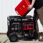 DuroStar 500 CC Dual Fuel Portable Generator with CO Alert DS13000MX - 13,000/10,500W, 120/240V