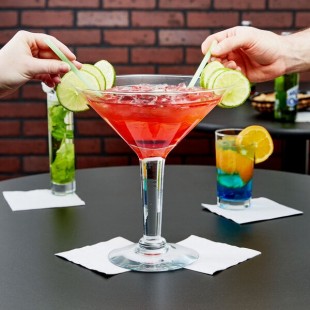 Libbey Super Stems 44 oz. Customizable Super Martini Glass - 6/Case Libbey Super Stems 44 oz. Customizable Super Martini Glass - 6/Case