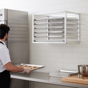 Regency Wall Mounted Sheet / Bun Pan Rack - 28