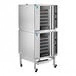 Moffat E32D5/2C Turbofan Double Deck Full Size Electric Digital Convection Oven with Steam Injection and Casters - 208V, 1 Phase, 11.6 kW Moffat E32D5/2C Turbofan Double Deck Full Size Electric Digital Convection Oven with Steam Injection and Casters - 208V, 1 Phase, 11.6 kW