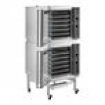 Moffat E32D5/2C Turbofan Double Deck Full Size Electric Digital Convection Oven with Steam Injection and Casters - 208V, 1 Phase, 11.6 kW Moffat E32D5/2C Turbofan Double Deck Full Size Electric Digital Convection Oven with Steam Injection and Casters - 208V, 1 Phase, 11.6 kW