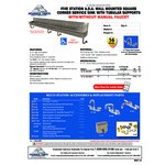 Advance Tabco 19-18-100-ADA-F 16-Gauge Stainless Steel ADA Multi-Station Hand Sink with 5 Advance Tabco 19-18-100-ADA-F 16-Gauge Stainless Steel ADA Multi-Station Hand Sink with 5