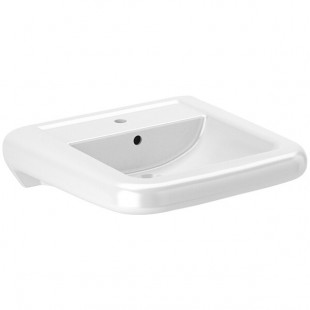 Sloan 3873165 Vitreous China Wall Mounted Ledgeback TAS Compliant Lavatory with Single Centerset