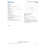 Sloan 3873165 Vitreous China Wall Mounted Ledgeback TAS Compliant Lavatory with Single Centerset Sloan 3873165 Vitreous China Wall Mounted Ledgeback TAS Compliant Lavatory with Single Centerset