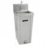 Advance Tabco 7-PS-18 Hands Free Hand Sink with Pedestal Base and 14