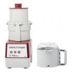 Robot Coupe R2CLR DICE Combination Food Processor with 3 Qt. / 3 Liter Clear Bowl, Continuous Feed & 4 Discs - 2 hp