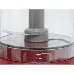 Robot Coupe R2CLR DICE Combination Food Processor with 3 Qt. / 3 Liter Clear Bowl, Continuous Feed & 4 Discs - 2 hp