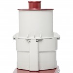 Robot Coupe R2CLR DICE Combination Food Processor with 3 Qt. / 3 Liter Clear Bowl, Continuous Feed & 4 Discs - 2 hp