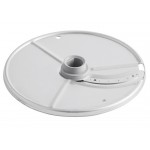 Robot Coupe R2CLR DICE Combination Food Processor with 3 Qt. / 3 Liter Clear Bowl, Continuous Feed & 4 Discs - 2 hp
