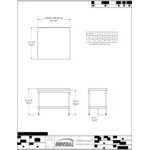 Imperial Range IABT-72 Stainless Steel Stand for 72 Imperial Range IABT-72 Stainless Steel Stand for 72