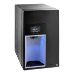 Follett 15CI114A-NW-NF-ST-00 Champion 15 Series Air-Cooled Chewblet Countertop Ice Maker and Dispenser with 15 lb. Bin - 115V, 100 lb.