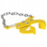 Vestil PAL-21 Yellow Steel Pallet Puller with 4