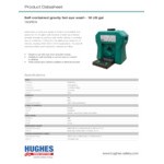 Hughes Green 16 Gallon Portable Gravity-Fed Self-Contained Eye Wash Station 16GFEW