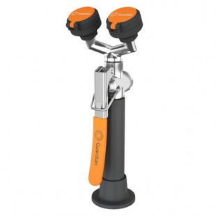 Guardian Equipment G5022BP Deck Mounted Eyewash Station with Drench Hose and Backflow Preventer
