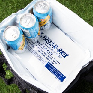 Polar Tech 64 oz. Re-Freez-R-Brix Foam Freeze Pack - 12/Case