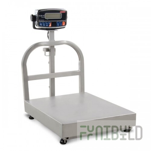 Tor Rey EQB-100/200-W 200 lb. Waterproof Digital Receiving Bench Scale with Tower Display, Legal for Trade