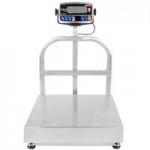 Tor Rey EQB-100/200-W 200 lb. Waterproof Digital Receiving Bench Scale with Tower Display, Legal for Trade