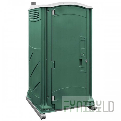 Satellite Maxim 3000 2467A Forest Green Premium Portable Restroom - Assembled