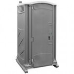 Satellite Maxim 3000 2467A Forest Green Premium Portable Restroom - Assembled