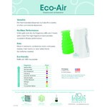 Fresh Products Eco-Air EACAB-F-000I012M White Passive Air Freshener Cabinet - 12/Pack Fresh Products Eco-Air EACAB-F-000I012M White Passive Air Freshener Cabinet - 12/Pack