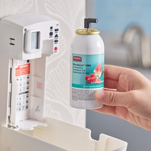 Rubbermaid® FG750363 Microburst 3000 Cucumber Melon Metered Aerosol Air Freshener System Refill Rubbermaid® FG750363 Microburst 3000 Cucumber Melon Metered Aerosol Air Freshener System Refill