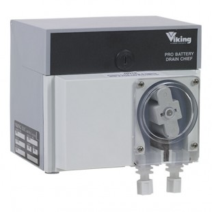 Viking Pro Battery Drain Chief Chemical Pump with SuperTube for Bacteria and Enzyme Dosing Viking Pro Battery Drain Chief Chemical Pump with SuperTube for Bacteria and Enzyme Dosing