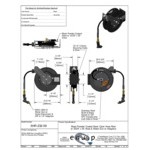 Equip by T&S 5HR-232-09 Hose Reel with 35' Hose and Water Gun