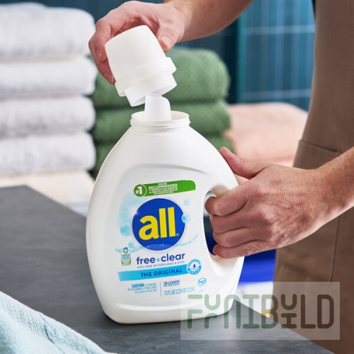 All Free Clear 73 oz. Liquid Laundry Detergent - 6/Case