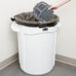Rubbermaid® FG263200WHT BRUTE 32 Gallon White Round Trash Can Rubbermaid® FG263200WHT BRUTE 32 Gallon White Round Trash Can