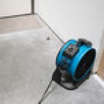 XPOWER X-39AR-Blue Variable Speed Industrial Axial Fan with Sealed Motor GFCI Power Outlets - 1/4 hp