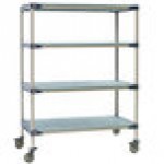 Metro X566PG4 MetroMax 4 Polymer Grid Shelf Cart - 24